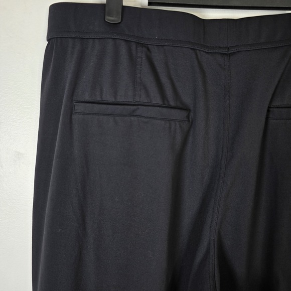 Halara Black Wide Leg High Waist Pleated Dressy Pants Womens Size XL - Picture 3 of 5